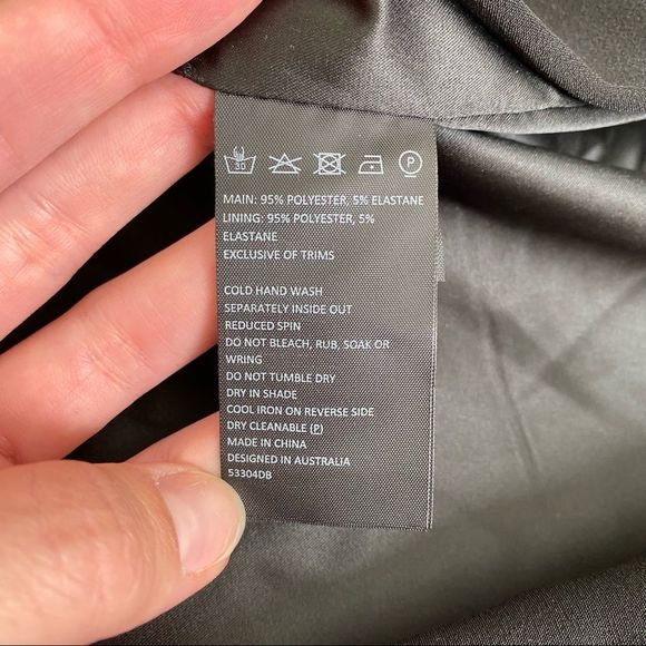 Bardot Carmelle Ruffle Midi Dress Black XS - Picture 8 of 12